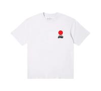 Edwin, Homme, Tops, Blanc, Taille: S Sun TS SS T-Shirt