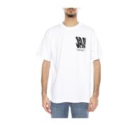 Edwin - United We Stand TS - Homme - Tops - Blanc - Taille: L