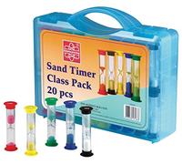 EDX Education- Vinco Lot de 20 sabliers, 92009, Multicolore, Taille Unique
