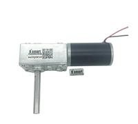 EDXFICDQ 12-470 TR/Min Haute 51MM Arbre Long 5840-31ZY boîte de Vitesses autobloquante Inverse Basse Vitesse Moteur à engrenage à vis sans Fin DC 24V 12V(Package H,24v 7rpm)