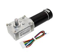 EDXFICDQ CHW-GW4058-3162 Encodeur à Effet Hall Roue à vis sans Fin et Moteur réducteur à vis sans Fin appliqués aux équipements d'automatisation des Robots DC12V 24V(24V 15rpm i522,Motor)