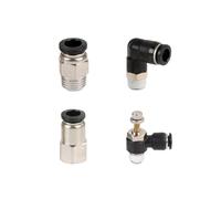 EDXFICDQ Connecteur d'air pneumatique PC/PCF/SL/PL, Filetage 4mm 6mm 8mm 1/8 "1/4 3/8 1/2", raccords de Tuyau mâle BSPT 1 pièce(6-01,SL)