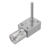 EDXFICDQ JGY370 DC 6 V 12 V 24 V Moteur M6 vis 50mm Moteur à engrenage à vis sans Fin DC 12 V 6-150 TR/Min Moteur à Engrenages de réduction autobloquant(23rpm,24V)