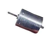 EDXFICDQ Moteur 370 DC 12V-24V, 6000 TR/Min, Brosse en métal précieux de 24mm, Arbre cannelé for Moteur d'actionneur de Porte et fenêtre de Voiture Jouet