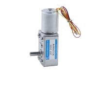 EDXFICDQ Moteur à Engrenages DC sans balais 12V 4W 24V 6W, Arbre Unique JGY-2430, Vitesse réglable CW CCW, Angle Droit, Grand Couple, Faible Vitesse(12V40RPM,Only Motor)