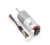 EDXFICDQ Moteur à Engrenages encodeur JGA25-370, DC 6V, 12V, 24V, for Moteur électrique élevé, pièces électriques for Jouets(12rpm,12V)