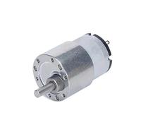 EDXFICDQ Moteur à Engrenages JGB37-520 DC 6V 12V 24V 7-960 TR/Min, boîte de Vitesses à Haute réduction, Moteur de réduction électrique réversible à Vitesse(45,12V)