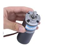 EDXFICDQ Moteur à Engrenages planétaire CC 12V 20W 24V 25W, Vitesse réglable 36MM CW CCW 36GP-36ZY, Moteur microélectrique à balais de Carbone, Basse Vitesse(24V 98RPM,8mmMotor and Bracket)