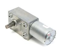 EDXFICDQ Moteur de réduction JGY370 DC 6V 12V 24V, Moteur à engrenage à vis sans Fin, 1 TR/Min, 2 TR/Min, 10 TR/Min, 100 TR/Min, 200 TR/Min, réducteur de boîte de Vitesses électrique(90,24V)