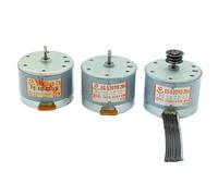 EDXFICDQ Moteur EG-530AD-2B/ EG-530YD-2BH DC 12V CCW, 10 pièces, cabestan, enregistreur de Pont à Bande, Moteur Rond Audio, diamètre 33mm, Arbre de 2mm(EG-530YD-2BH)