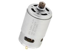 EDXFICDQ Moteur électrique RS550 9/11/12/13/14 Dents DC, 10.8V/12V/14.4V/16.8V/18V/21V/25V, Tournevis, Moteur de perceuse avec boîte de Vitesses élevée(10.8V)