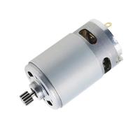 EDXFICDQ Moteur électrique RS550 DC 12V 16.8V 21V 25V 9/11/12/14 Dents, boîte de Vitesses élevée for perceuse/scie électrique(12Teeth 16.8V 19500)