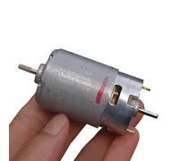 EDXFICDQ Moteur RS-550 VC-8520 DC6V-12V 21700RPM Haute Vitesse Double Arbre perceuse électrique Bricolage Outil de Jardin Tournevis
