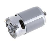 EDXFICDQ Moteur RS550 12V 16.8V 21V 25V 19500 TR/Min à Courant continu avec 9 Dents à Vitesse Unique et boîte de Vitesses élevée for perceuse/Tournevis électrique(12V 9Teeth 8.5mm)