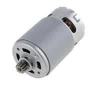 EDXFICDQ Moteur RS550 12V 16.8V 21V 25V 19500 TR/Min à Courant continu avec Deux Vitesses 12 Dents et boîte de Vitesses élevée for perceuse/Tournevis électrique(12 Teeth 12V)