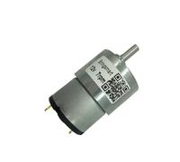 EDXFICDQ Moteurs électriques JGB37-520 DC 12 Volts, Moteur à engrenage inversé, pièces métalliques for Robot, Outil de Bricolage(Package B,24v 600rpm)