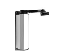 EDXFICDQ Ouvre-Porte Automatique Robuste, Interrupteur d'ouverture de Maison extérieure, DC24V, étanche à la poussière, Haute, Angle 120Kg 90 °(Right Hand Door,Long Pull Arm)