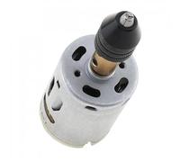 EDXFICDQ Perceuse à Main à Moteur CC 12-24V 385, avec mandrin Multifonction à Trois mâchoires et clé for scie Cloche en Bois, Plastique et Carton PCB