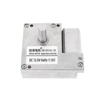 EDXFICDQ Petit Moteur à engrenage à vis sans Fin DC12V 180 23 TR/Min Basse Vitesse 13 kg.cm Boîte de Vitesses Ultra Fine et réversible Robot électrique Verrouillage(Dc12v i54 295rpm,Package B)