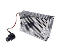 EDXFICDQ Régulateur de Vitesse 110V-220VAC WK608 8A 0-60V PWM for Alimentation de Commande de Moteur à Courant continu adapté au contrôleur de Vitesse d'entrée de Moteur de Broche à Courant continu