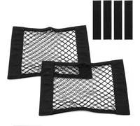 EDXTNKQC Filet Coffre Voiture pour VW Golf Mk8 2019-2026 | Gardez vos objets bien rangés dans le coffre et évitez les déplacements pendant la conduite avec ce filet pratique