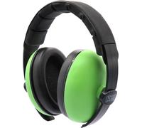 Edz Kidz Protection auditive pour bébé Écouteurs antibruit pour bébés. Cache-oreilles pour réduire le bruit. Bandeau réglable. Protection auditive de 0 à 3 ans. Nourrissons et tout-petits (Vert)