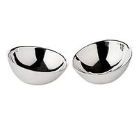 EDZARD Bol Asti, Lot de 2, env. 10 x 9 x 5 cm, en Acier Inoxydable