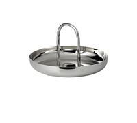 EDZARD Bol de service Apus (Ø 26 cm, hauteur 16 cm) avec poignée en acier inoxydable - Bols de service, bols décoratifs, bols à fruits, bol à collation, bol de service