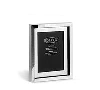 EDZARD Cadre Photo Caserta pour Photo 10 x 15 cm, argenté Noble, résistant au ternissement