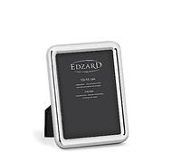 EDZARD Cadre photo Como pour photo 10 x 15 cm, argenté, résistant au ternissement