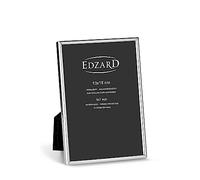 EDZARD Cadre photo Gênes, classieux argenté, résistant au ternissement, pour photo 13 x 18 cm, incl. 2 cintres