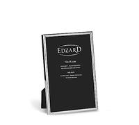 EDZARD Cadre photo Gênes, taille 10x15 cm, argenté raffiné, incl. Protection contre la ternissure