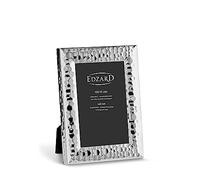 EDZARD Cadre photo Gubbio, classieux argenté, résistant au ternissement, pour photo 10 x 15 cm