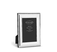 EDZARD Cadre Photo Novara 10 x 15 cm, argenté, résistant au ternissement