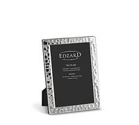 EDZARD Cadre photo Pavia pour photos 10 x 15 cm, argenté noble, résistant au ternissement