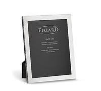 EDZARD Cadre Photo Prato, pour Photo 15 x 20 cm, argenté Noble, résistant à la ternissure