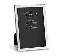 EDZARD Cadre photo Prato, pour photo 20 x 30 cm, argenté noble, résistant à la ternissure