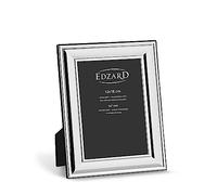 EDZARD Cadre Photo Sunset pour Photo 13 x 18 cm, argenté Noble, résistant au ternissement