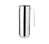 EDZARD Carafe Levada en acier inoxydable - Hauteur 22 cm - Pour 1,5 l - Carafe Pitcher, Argenté