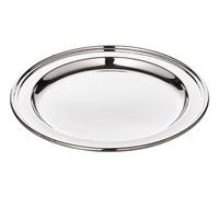 EDZARD Dessous de verre en fil (diamètre 13 cm), plaqué argent lourd, assiette à verres, dessous de bouteille