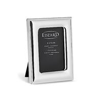 EDZARD Mini cadre Adria (4x6 cm) plaqué argent anti-ternissement