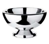 Edzard Seau à Champagne 10,5 litres avec 44 cm Ø | Refroidisseur de bouteille de vin pour 5 bouteilles, double paroi, vasque à glaçons, coupe à punch
