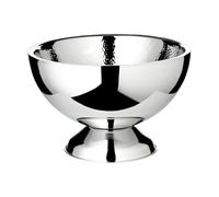 EDZARD Seau à Champagne Cadiz (Hauteur 21 cm, Ø 32 cm), Acier Inoxydable, Finement martelé, Double paroi