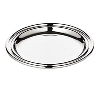 EDZARD sous-verre bouteille Astoria, argenté, diamètre 14 cm