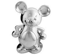 EDZARD Tirelire, tirelireen Forme de Souris, Classe argentée, avec Protection Anti-ternissement, Hauteur 19 cm