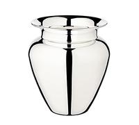 EDZARD Vase Antonia argenté, Hauteur 26 cm, ø 23 cm, Ouverture ø 15 cm