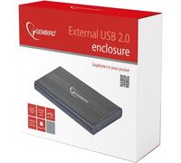 [EE2-U2S-5] GEMBIRD Boitier Aluminium noir HDD 2.5'' USB 2.0 pour HDD 2.5 SATA