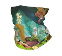 EEAAUUWE C-Cookie Run Kingdom Cache-cou d'hiver pour femme et homme pour randonnée, cyclisme, écharpe tube écharpe étincelante pour visage