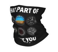 EEAAUUWE Cadeau pilote avion, trucs et accessoires pour instruments de pilote, bandana, cache-cou, écharpe multi-usage pour cyclisme, cyclisme