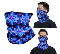 EEAAUUWE Israeli Pride Star Of David Bandana cache-cou imprimé masque écharpe multifonction cyclisme écharpe unisexe adulte